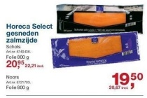 horeca select gesneden zalmzijde