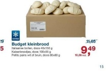 budget kleinbrood