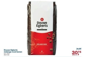 douwe egberts melange rood bonen