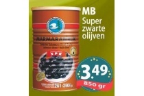 mb zwarte olijven