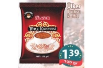 uelker turkse koffie