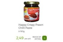 happy crispy prawn chilli paste