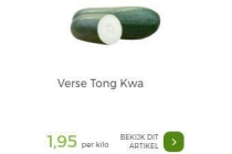 verse tong kwa
