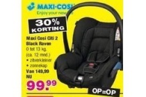 maxi cosi citi 2 black raven