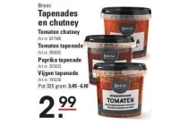 tapenaders en chutney
