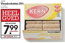 kern vleeskroketten 25