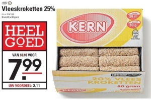 kern vleeskroketten 25