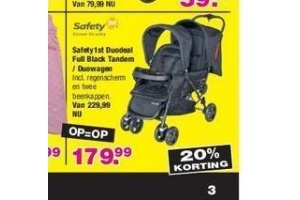 safety1st duodeal full black tandem