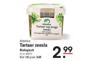 tartaar zeesla