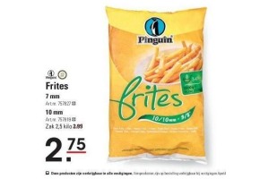 pinguin frites