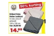 briljant baby deken ledikant