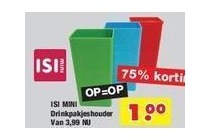 isi mini drinkpakjeshouder