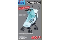 cabino 5 standen sporty buggy