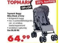 topmark buggy mika black of grey