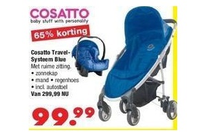 cosatto travelsysteem blue