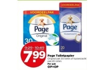 page toiletpapier