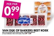 van dijk of bakkers best koek