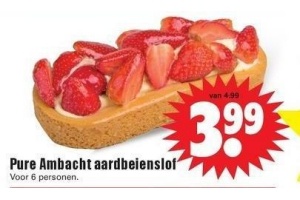 pure ambacht aardbeienslof