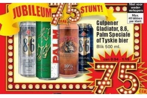 gulpener gladiator 8 6 palm speciale of tyskie bier