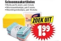 schoonmaak artikelen