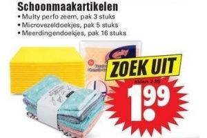 schoonmaak artikelen