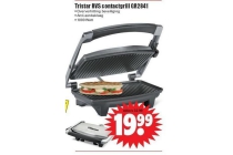 tristar rvs contactgrill gr2841