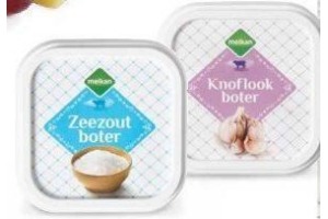 melkan knoflook of zeezoutboter