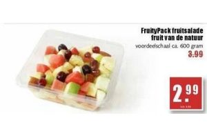 fruitypack fruitsalade fruit van de natuur