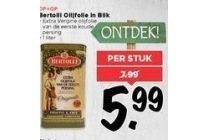 bertolli olijfolie in blik