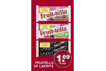 fruitella of lakritz