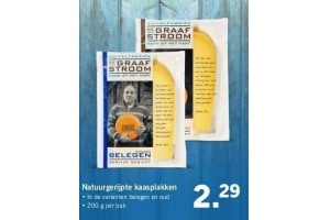natuurgerijpte kaasplakken