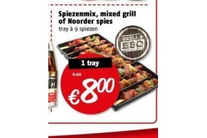 spiezenmix mixed grill of noorder spies