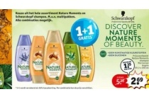 nature moments en schwarzkopf shampoo