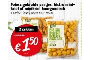 poiesz gekruide partjes bistro mini kriel of minikriel bourgondisch