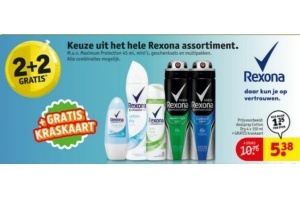 rexona assortiment