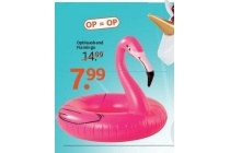 opblaasband flamingo