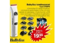 babyliss tondeuseset