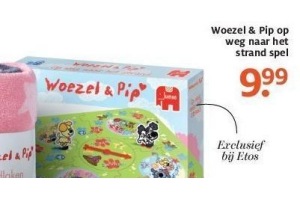 woezel en pip op weg naar het strand spel