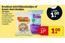 kruidvat mini billendoekjes of knoei doei doekjes