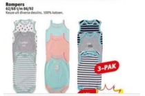 rompers 3 pak