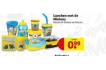 lunchen met minions