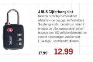 abus cijferhangslot