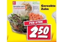 maaltijdsalade gerookte zalm