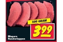 magere runderlappen