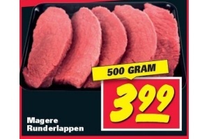 magere runderlappen