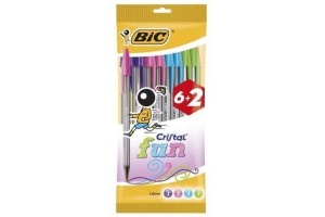 bic balpennen crystal