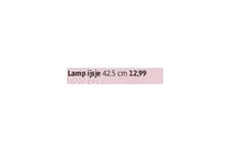 lamp ijsje nu eur12 99 per stuk