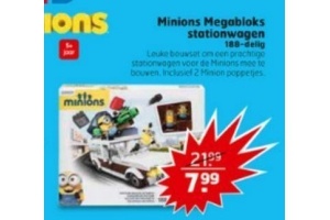 minions megabloks stationwagen