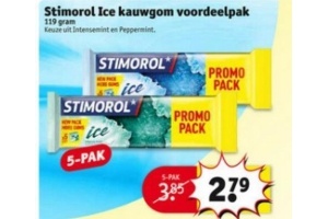 stimorol ice kauwgom voordeelpak