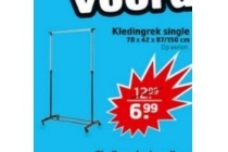 kledingrek single